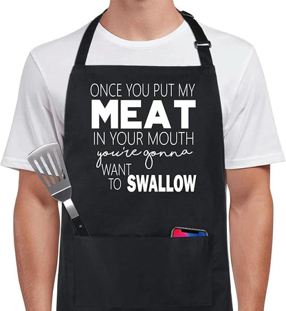 Xornis 100% Cotton Funny Apron by Xornis