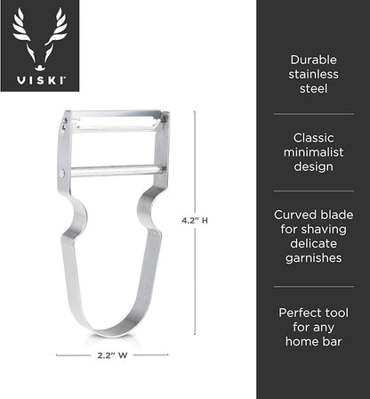 Viski Citrus Peeler Tool, Fruit Peeler - Image 3