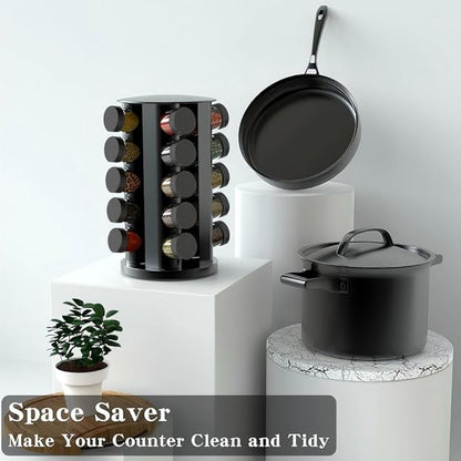 Handisen Rotating Spice Rack Organizer - Image 2