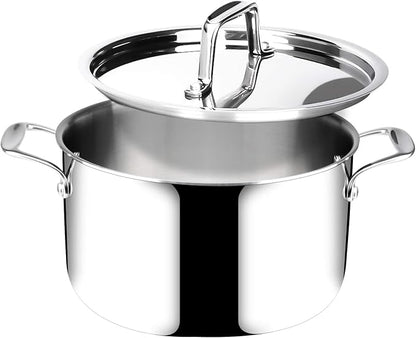 Duxtop 6.5 Quart Stainless Steel Stock Pot by duxtop