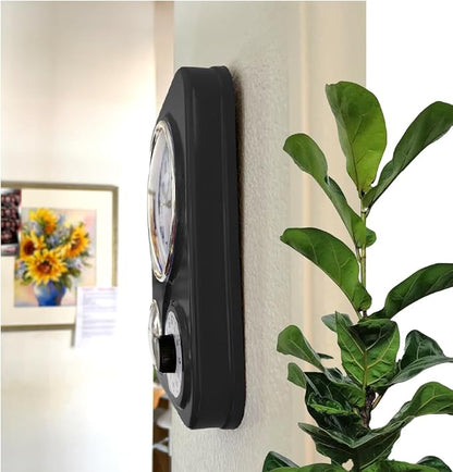 Lily's Home - 9.5 Inch x 12.5 Inch - Retro Kitchen Wall Clock, Vintage Wall - Image 8
