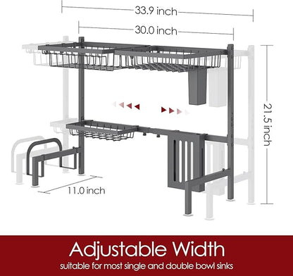 Sakugi Over The Sink Dish Drying Rack - Image 3