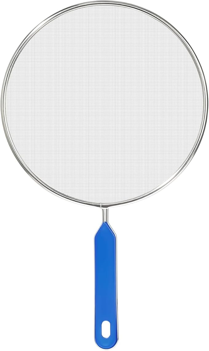 Splatter Screen for Frying Pan, 8 Inch Grease Splatter Guard by Unknown