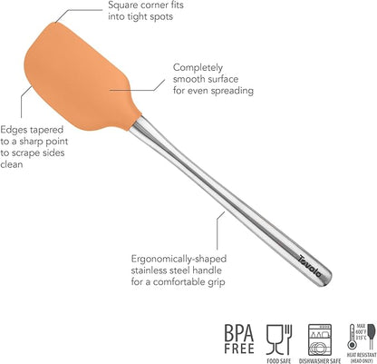 Tovolo Flex-Core Silicone Spatula Metal Handle - Image 4