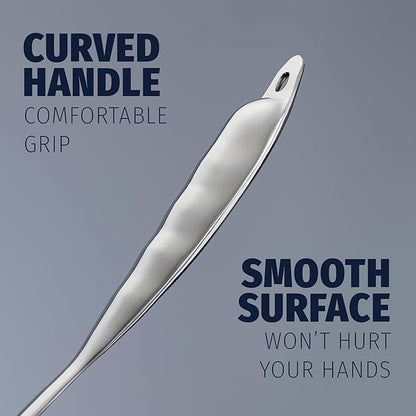 Zulay Kitchen Stainless Steel Slotted Spoon - Image 6