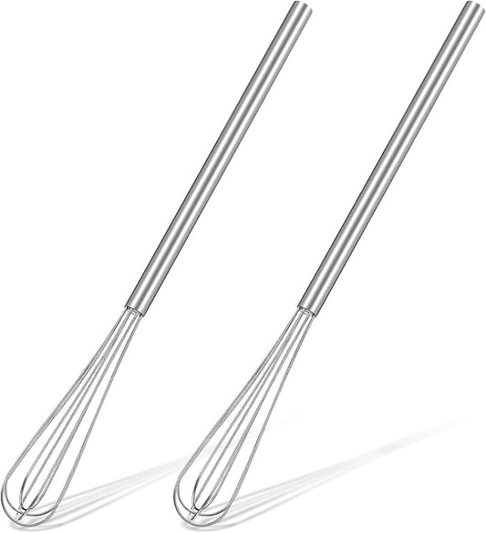 Hecila Mini Whisk Stainless Steel Mixer Compact Small Whisks by Unknown