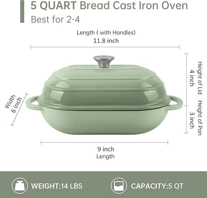 Premium Enameled Cast Iron Dutch Oven - Image 2