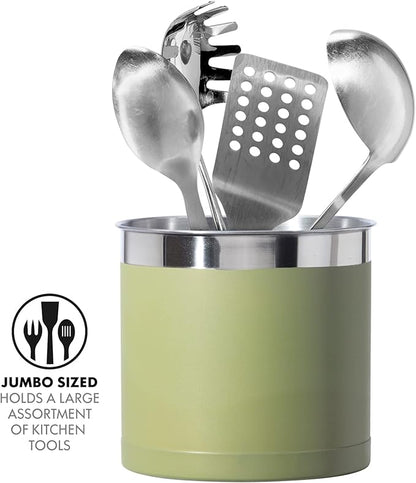 Oggi Stainless Steel Jumbo Utensil Holder - Image 3