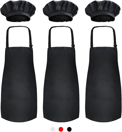 Novelty Place Kid's Apron with Chef Hat Set by NoveltyPlace