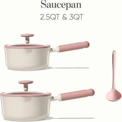 CAROTE 2.5QT & 3.0QT Sauce Pan Sets - Image 2