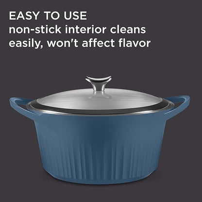 CorningWare QuickHeat 5.5-QT Cast Aluminum Dutch Oven - Image 4