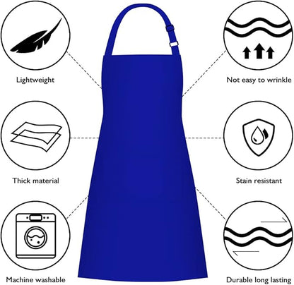 Jubatus 2 Pack 100% Cotton Aprons - Image 6