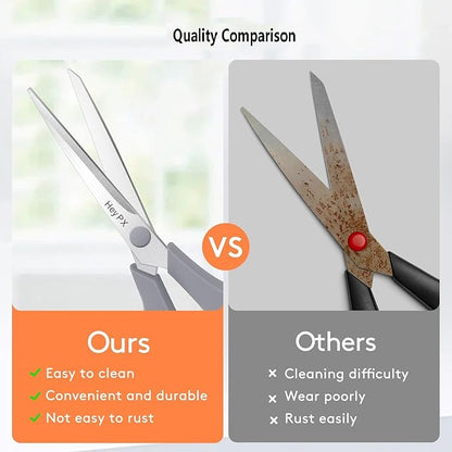 3-Pack 8.5" Ultra Sharp Stainless Steel Scissors - Image 4