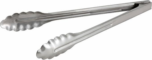 Winco Coiled Spring Extra Heavyweight Stainless Steel Utility Tong by Winco