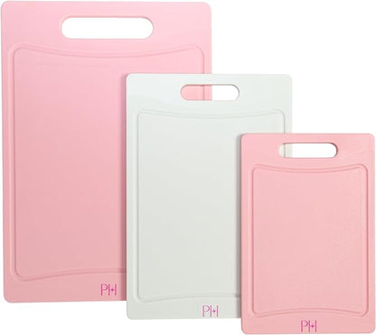 Paris Hilton Cutting Boards, Dual-Sided Cutting Board Set by TheWorldofParisHilton