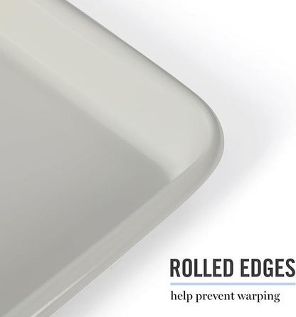 Martha Stewart Gallen 13 x 9 Inch Nonstick Carbon Steel Cookie Sheet – Cool Grey - Image 5