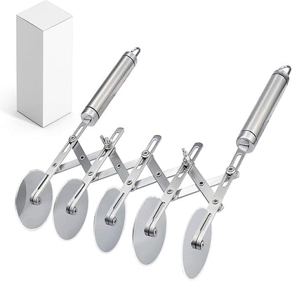 5-Wheel Professional Pastry Cutter by Unknown
