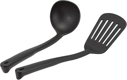 Amazon Basics Hard Anodized Non-Stick 12-Piece Cookware Set, Pans and Utensils - Image 6