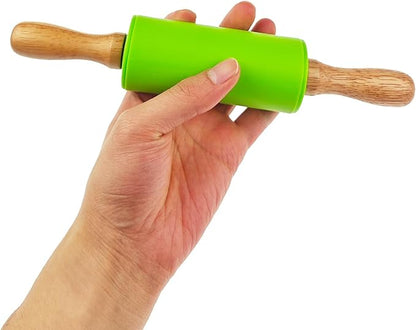 8 Pack Small Rolling Pin for Kids, Kids Rolling Pin for Home Kitchen - Image 5
