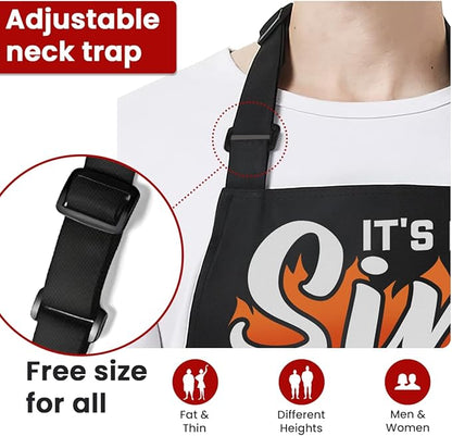 SANDJEST Funny Mens Aprons - Image 4