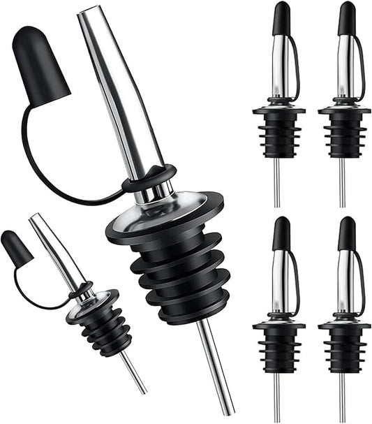 Pafusen 6 Pack Liquor Bottle Pourers, Liquor Pour Spout by Pafusen