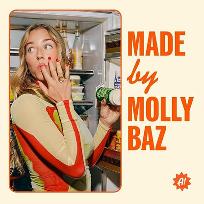 Ayoh Foods, Mayo Gone Wild, Made by Molly Baz - Easy to Squeeze, Perfect for; Sandwiches, Burgers, Fries, Nuggets, Wraps & Dips (1 Pack, Tangy Dijonayo)