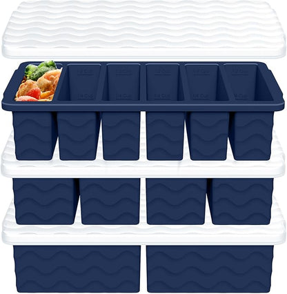 3-Pack Silicone Freezer Trays by Doasuwish