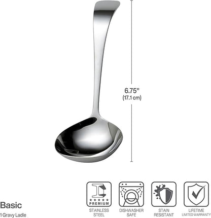 Towle Living Basic Serving Gravy LadleServing Utensil - Image 3