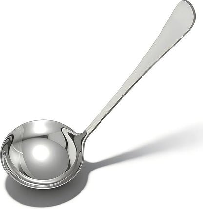 Jeffdad Gravy Ladle, Stainless Steel Sauce Soup Ladles 7.1‘’ Gravy Ladles by Jeffdad