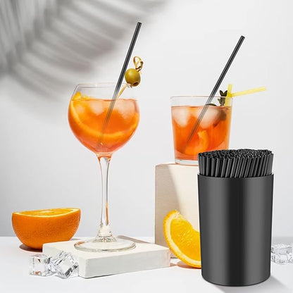 200 Pcs Black Coffee Stirrer and Holder Set Coffee Stir Sticks Coffee Stirrers - Image 6