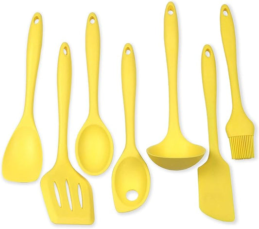 Chef Craft Premium Silicone Kitchen Tool and Utensil Set, 7 Piece by ChefCraft
