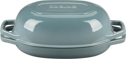 EDGING CASTING Enameled Cast Iron Oval Dutch Oven Pot - Image 7