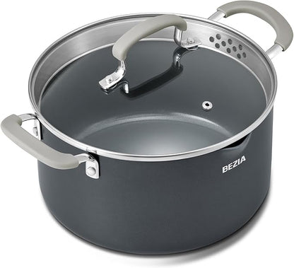6 Quart Nonstick Stock Pot by BEZIA