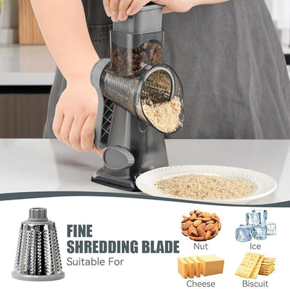 KEOUKE Rotary Cheese Grater Pro 6 in 1 - Image 4