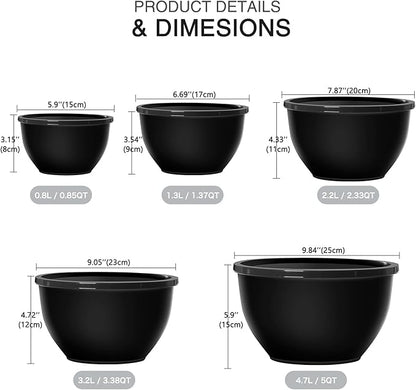 Greentainer Plastic Mixing Bowls - Image 2