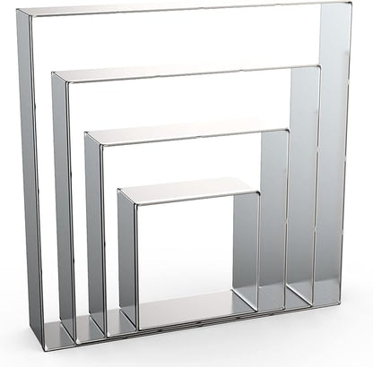 Square Cookie Cutter Set Large by QAAQS