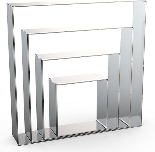 Square Cookie Cutter Set Large by QAAQS
