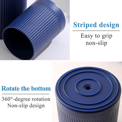 Kyraton Cooking Utensils Holder 2pcs, 360° Rotating Heavy Duty Plastic Kitchen - Image 8