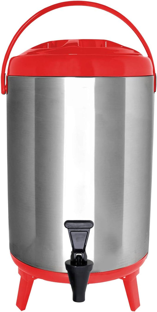 Vollum Stainless Steel Insulated Beverage Dispenser – Insulated Thermal Hot and by Vollum