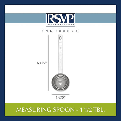 RSVP International Endurance Kitchen Collection Open Stock Measuring Spoon - Image 7