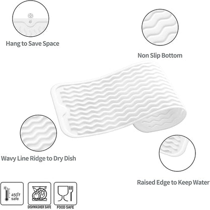 MicoYang Silicone Dish Drying Mat - Image 3