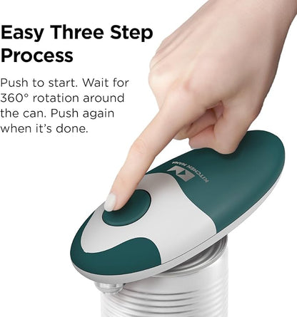 Kitchen Mama Auto 2.0 Electric Can Opener: Blade Opens Almost Any Can Pop or - Image 4