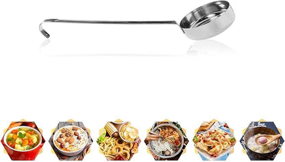 10.55" Stainless steel 201 Pizza Sauce spoon Kitchen Ladles - Image 3