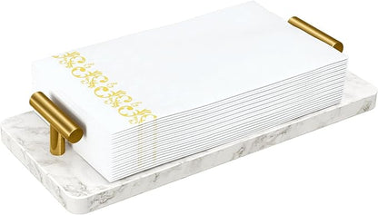 STWWO Napkin Holder for Bathroom, Guest Towel Holder Tray for Bathroom by STWWO