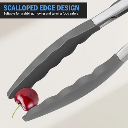 Kitchen Tongs, Stainless Steel Cooking Tongs - Image 8