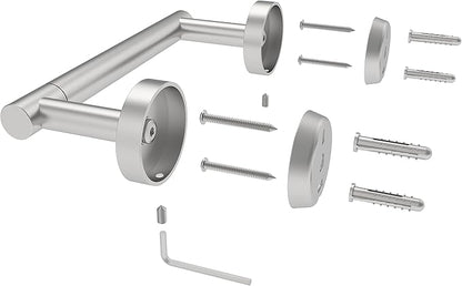 RARXTR Bathroom Toilet Paper Holder Wall Mount SUS304 Stainless Steel Double - Image 6