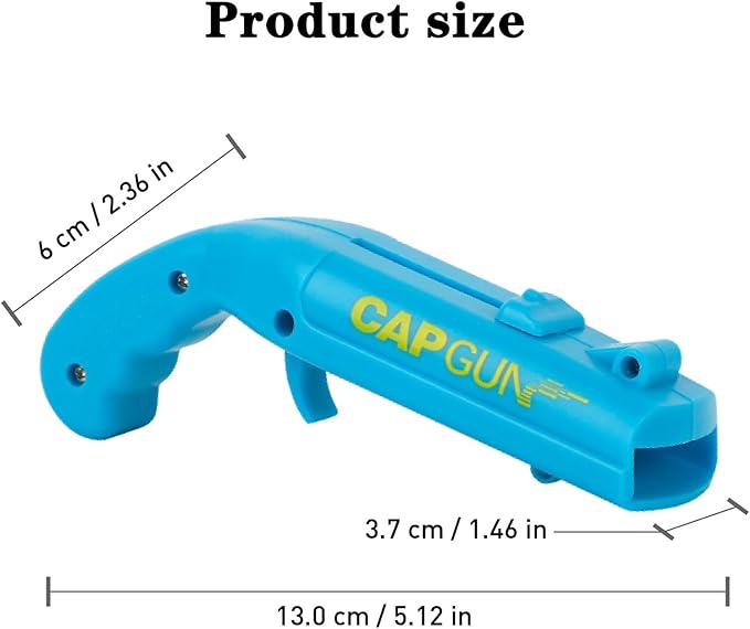 cap gun bottle opener launcher shooter funny shooting gun creative beverage - Image 3