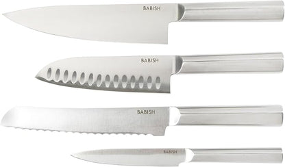 Babish 5 Piece 1.4116 German Steel Magnetic Knife Block Set Babish 5-Piece - Image 4