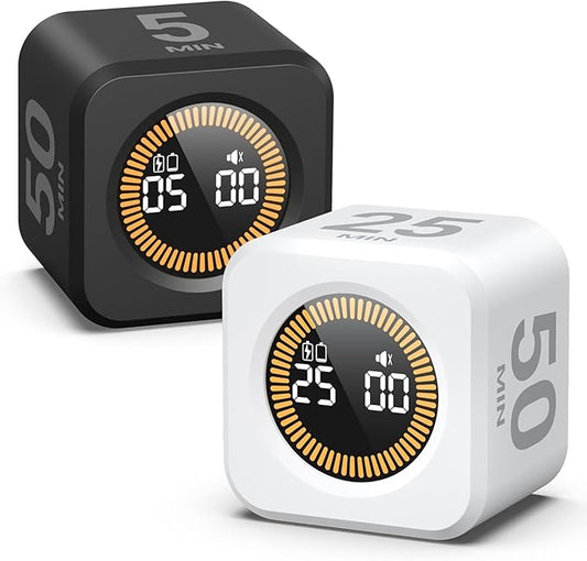 KADAMS Pomodoro Cube Timer Productivity Visual Timer by KADAMS
