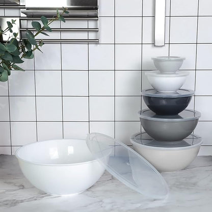 BoxedHome BPA Free Plastic Round Mixing Bowl - Image 5